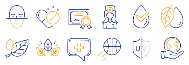 设置医疗保健图标，比如皮肤科的图标图片下载