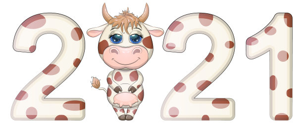 2021年春节金牛运势素材图片