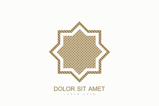 阿拉伯语标志设计模板风格阿拉伯语图片下载