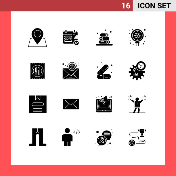 移动界面立体字形设置16个象形文字图片下载