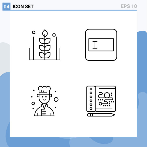 第四组填充线和平色标志图片下载