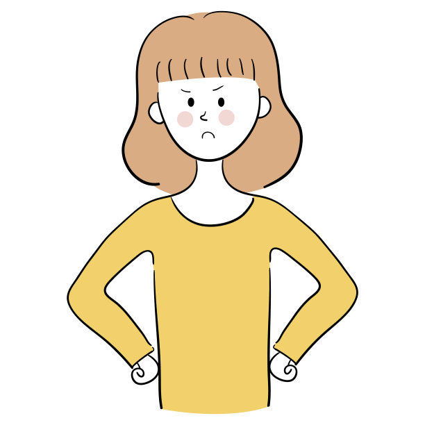 沮丧和愤怒的女人，在白色背景下隔离图片下载