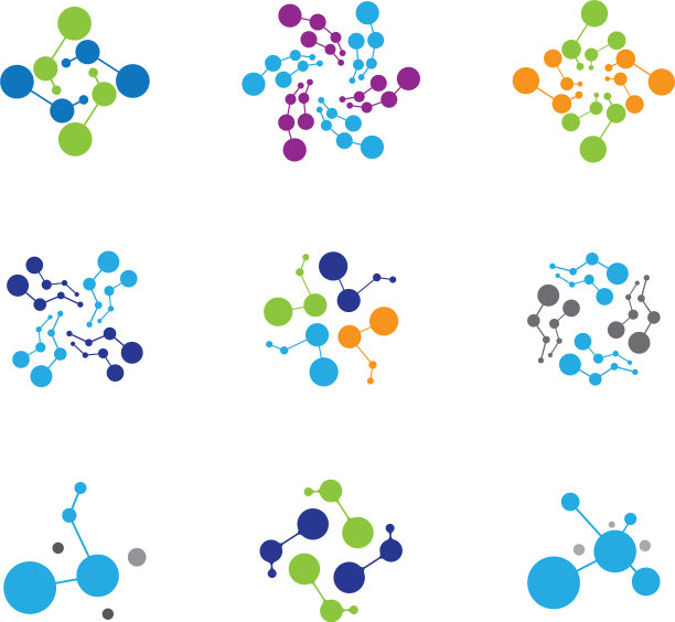 分子的图标图片下载