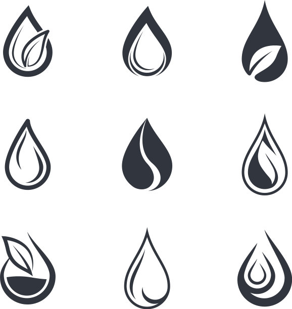 油滴的图标图片下载