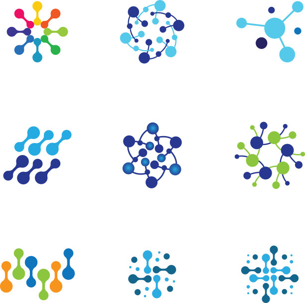 分子的图标图片下载