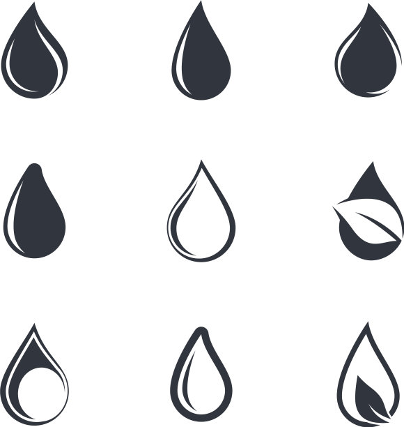 油滴的图标图片下载