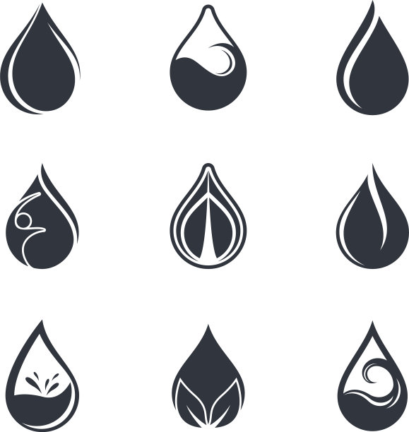 油滴的图标图片下载