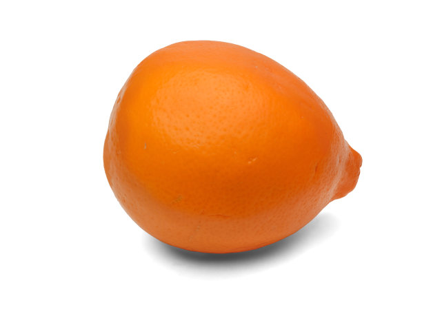 美丽的柠檬，明亮和丰富的颜色。被孤立在带有阴影的白色背景上图片下载