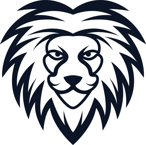 狮子的头图标图片下载