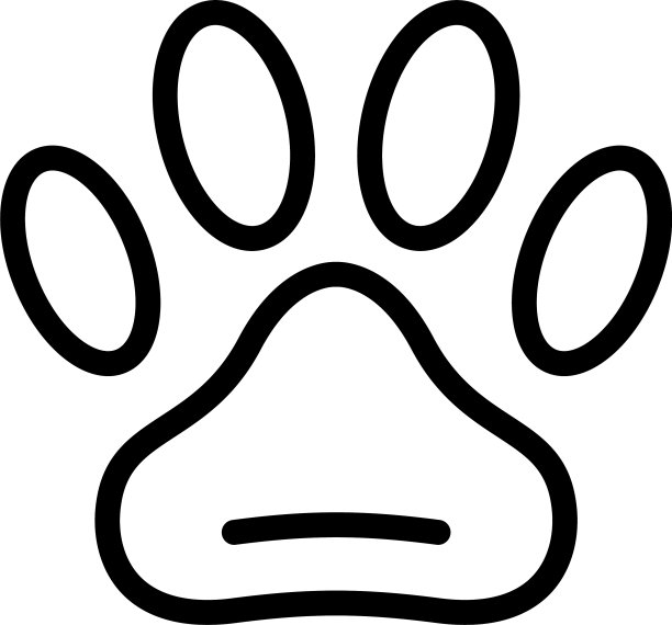 宠物允许图标轮廓样式图片下载