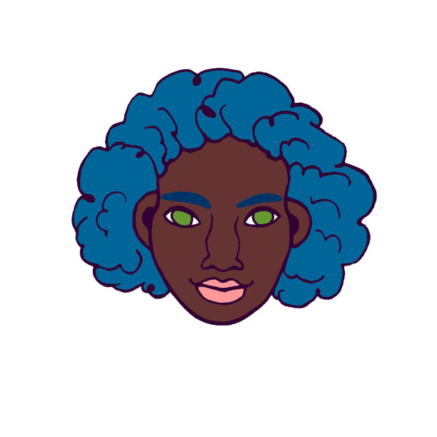 人脸肖像。手绘彩色头像的男人，女人，男孩，女孩在卡通风格孤立在白色的背景上。不同的和美丽的图片下载