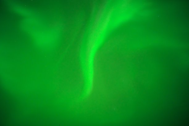 在耶洛奈夫观察到北极星、仙后座和北极光图片下载