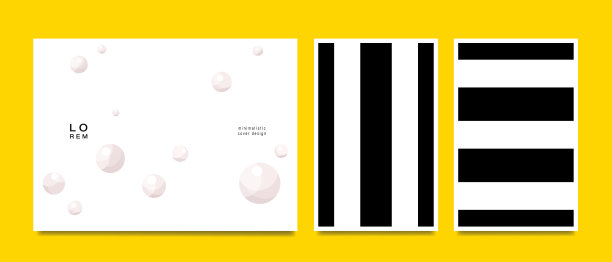 创意卡片女性身体部分和模式集图片下载