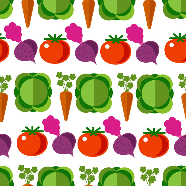 蔬菜，卷心菜，胡萝卜，西红柿和甜菜根图片下载