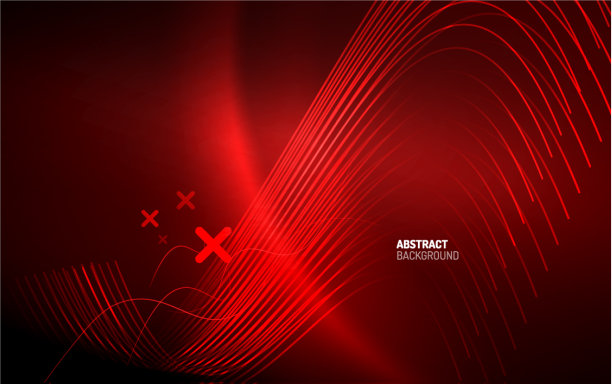 摘要背景-霓虹线设计图片下载