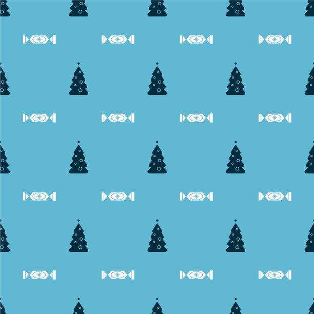 用装饰品和糖果装饰圣诞树图片下载