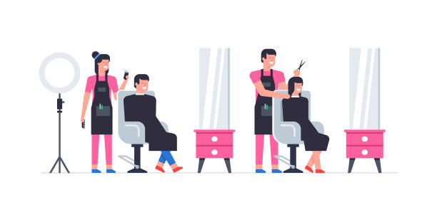 美发沙龙图片下载