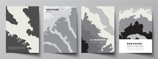 布局a4封面模型设计模板图片下载