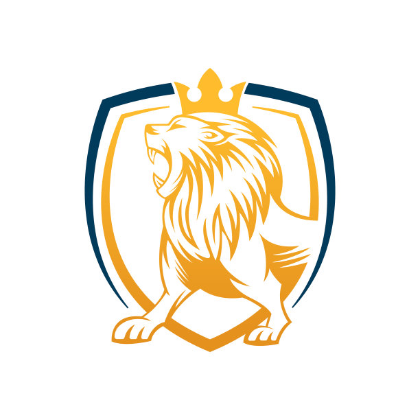 咆哮狮标志设计豪华咆哮狮图片下载
