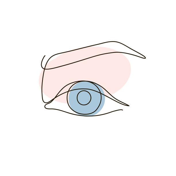 眼黑连续线图片下载