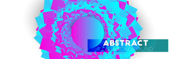 抽象几何花背景图片下载