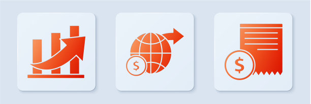 用美元金融增长和图片下载