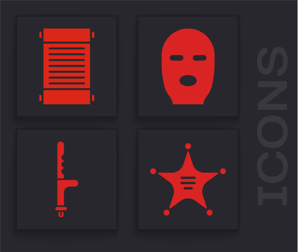 Set hexagram sheriff政令纸羊皮纸图片下载