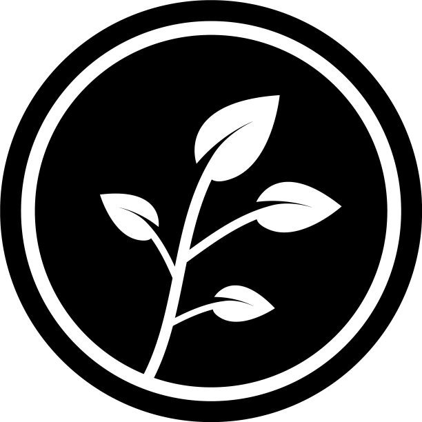 自然叶图标图片下载