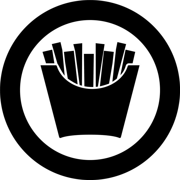 纸包的炸薯条图片下载