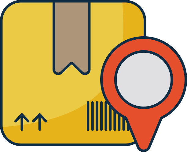 白板上有指针的纸盒图片下载