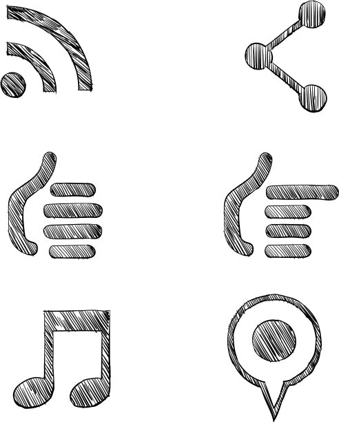 图标是手绘的图片下载