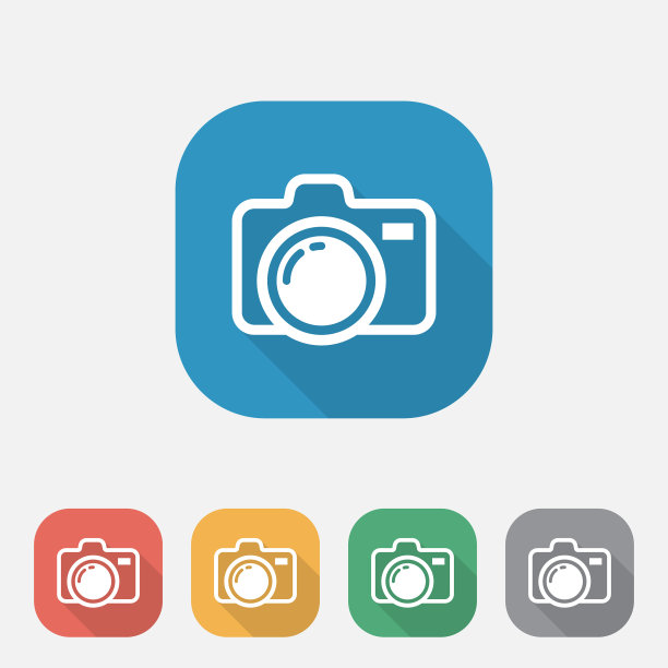 相机平面图标图片下载