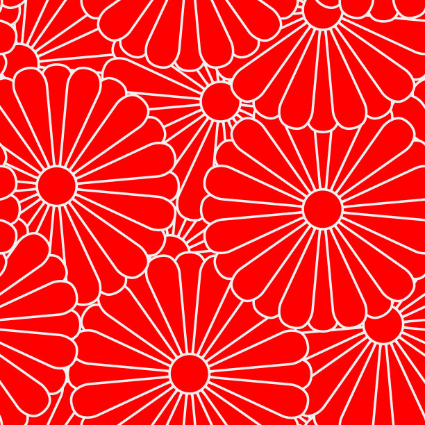 漂亮的菊花冠日式风格图片下载