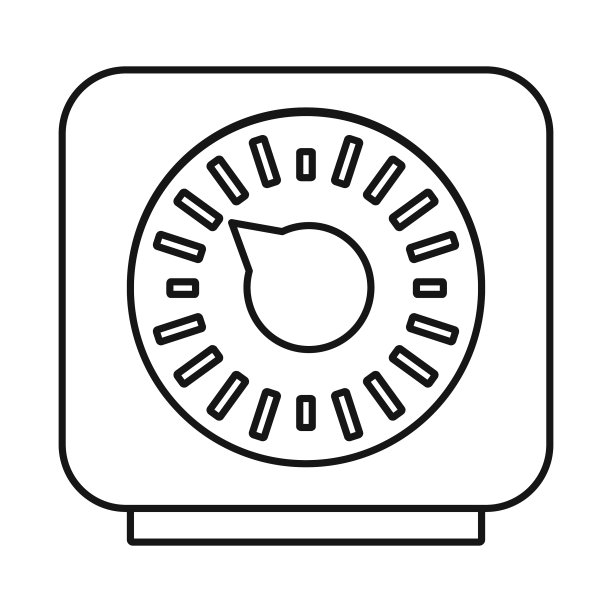 定时器和科技logo图片下载