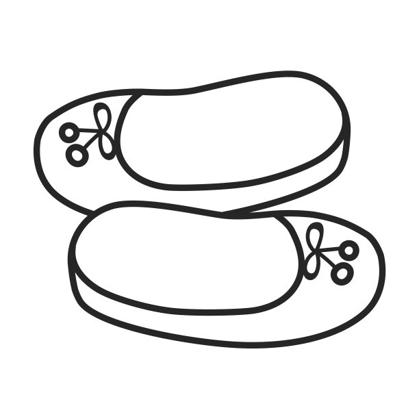 鞋图标轮廓图标孤立上图片下载