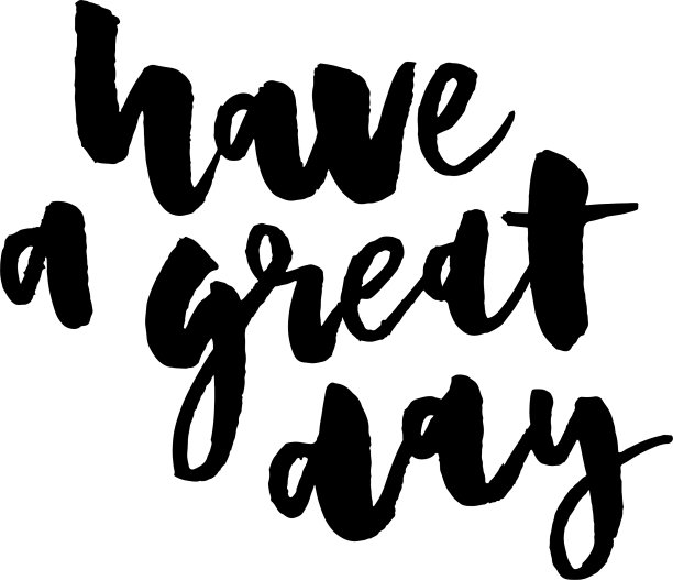 口号伟大的日子短语图形印刷时尚图片下载