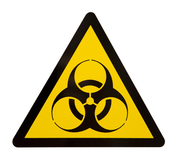 生物危害的警告标志图片下载