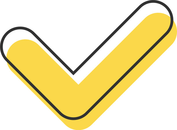 线性检查标记图标轮廓检查列表按钮图片下载