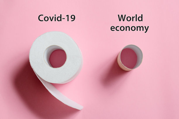 新冠肺炎大流行背景下的世界危机概念。图片下载