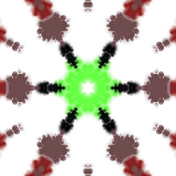 装饰万花筒抽象设计背景。图片下载