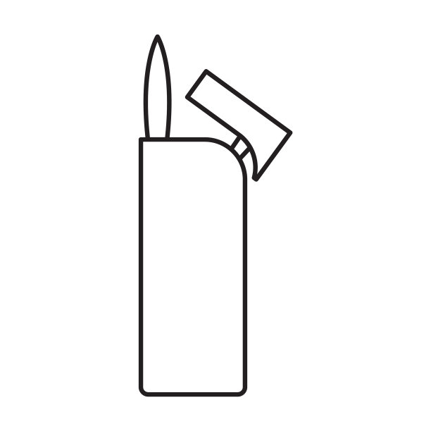 较轻的图标轮廓图标孤立图片下载