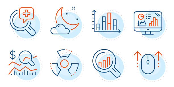 Seo分析图及夜间天气图图片下载