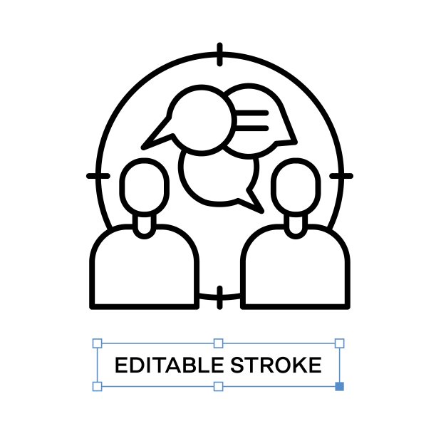 焦点组线图标图片下载