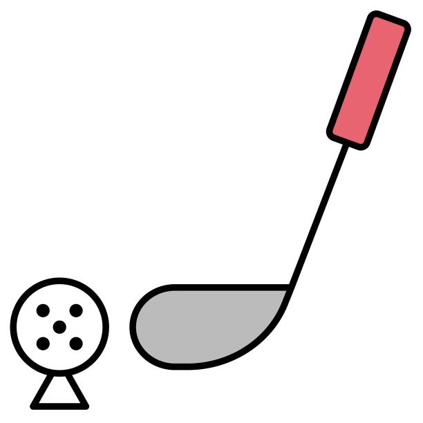 高尔夫俱乐部图标，暑假相关矢量图片下载