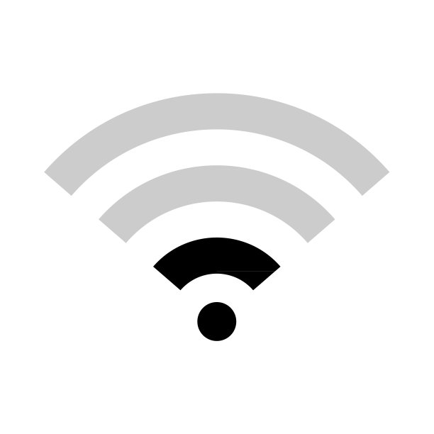 Wi-fi网络符号，wifi免费信号矢量图，无线移动图标，wi fi免费图片下载