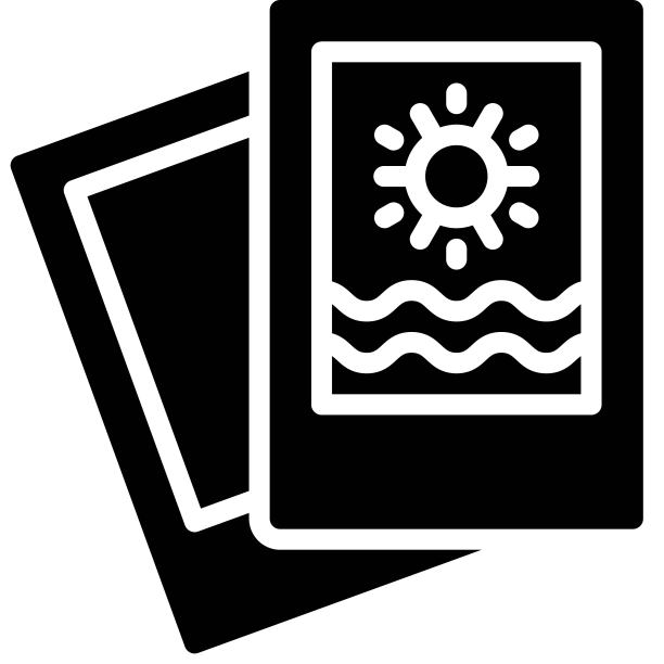 夏天的照片图标，暑假相关的矢量图片下载