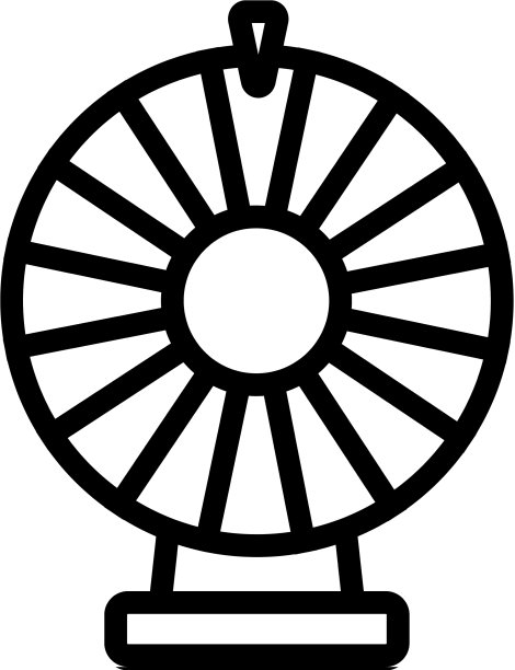 Bingo彩票图标大纲图片下载