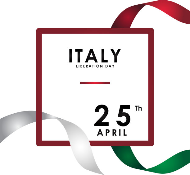 意大利解放日设计为庆祝时刻图片下载