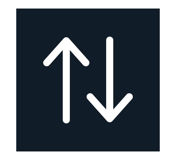 箭头图标矢量标志设计模板图片下载