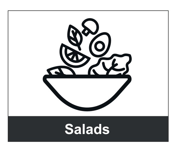 沙拉碗健康食品蔬菜平面设计孤立在白色背景图片下载